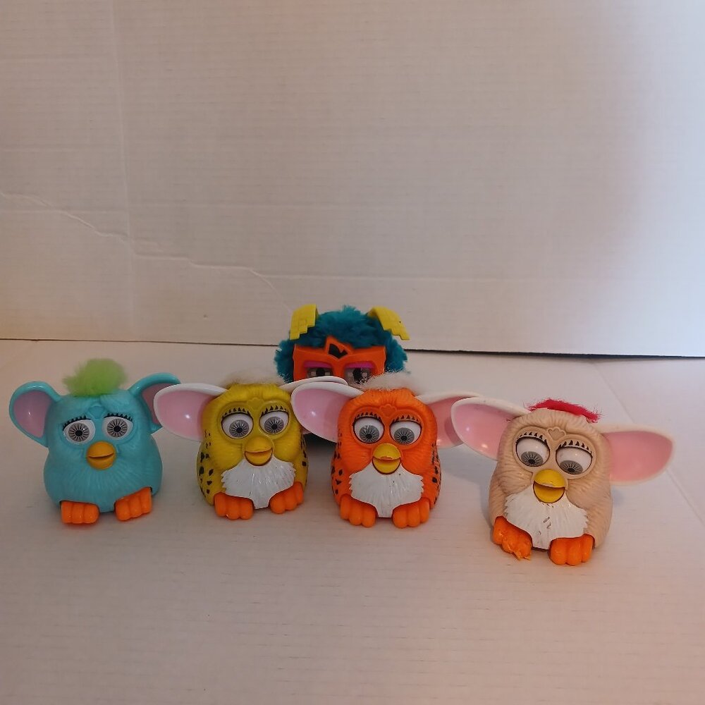 4 Mc Donald FURBY Lot 1998 Tiger Electronics Ltd Set of 4 Collector's Item - Picture 13 of 13